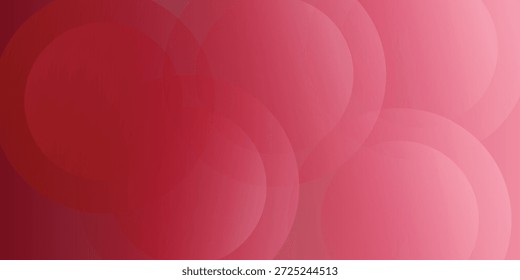 Fondo rosado Abstractas de los círculos con los Gradientes suaves y los orbes superpuestos