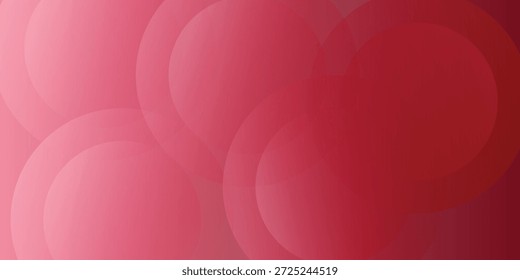 Fondo Abstractas de círculos rosados con Gradientes suaves y orbes superpuestos eps10