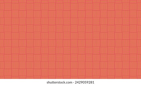 Abstract pink color block repeated pattern background.