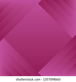Abstract pink color pattern of geometric shapes, Geometric square background, vector