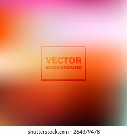 Abstract pink  colorful blurred vector backgrounds. Smooth Wallpaper for website, presentation or poster design