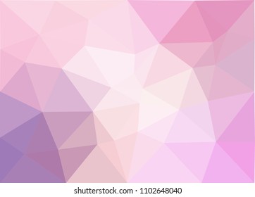 abstract pink colorful geometric background.polygon vector
