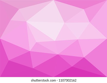 abstract pink colorful geometric background.polygon origami pattern vector