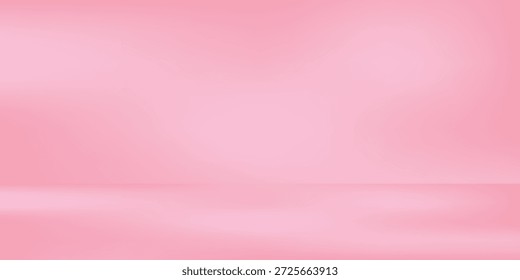 Abstractas fondo de gradiente de coral rosa Espacio vacío Sala de estudio para mostrar el Sitio web del anuncio del producto.