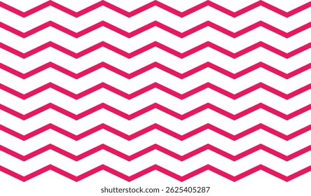 Abstract Pink corner wave line pattern suitable for background.,Illustration, vector, wave pattern, background, lines, red, pink and white. Gingham Pattern.Vector zigzag seamless striped pattern 