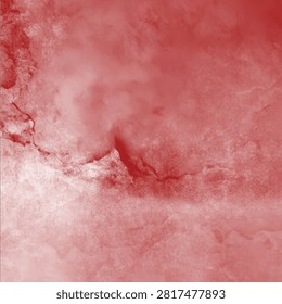 Abstract Pink Crystal Formation with Elegant Marble Surface and Natural Details