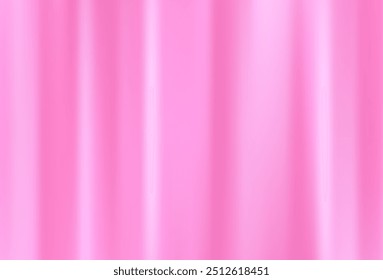 Abstract Pink Curtain Closed Background. Celebration Event Or Grand Opening Backdrop. Wallpaper. Vector Illustration