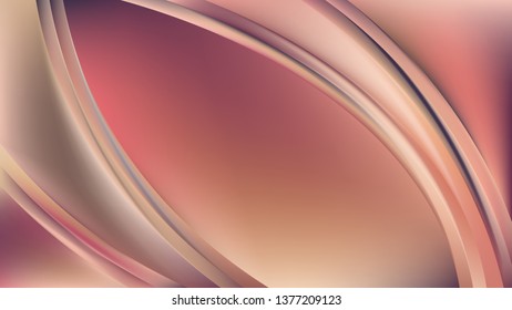 Abstract Pink Curve Background