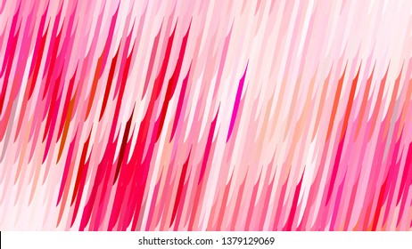 Abstract Pink Diagonal Lines and Stripes Background Vector Image