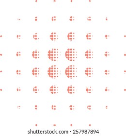 Abstract pink dots background illustration  