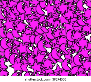  Abstract pink emo background with skull. To see similar, please VISIT MY GALLERY