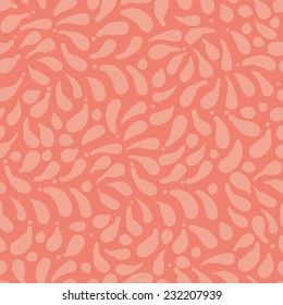 Abstract pink flat simple seamless pattern