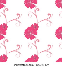 Abstract pink floral background. EPS 10.