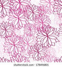 abstract pink floral pattern summer