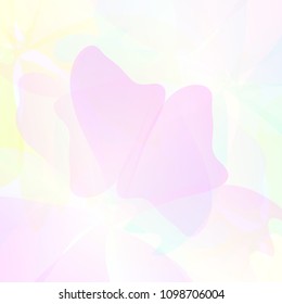 abstract pink flower background. vector illustration