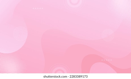 Abstract Pink Fluid background. Modern  background design. gradient color. Dynamic Waves. Liquid shapes composition.  Fit for website, banners, wallpapers, brochure, posters