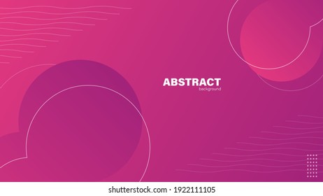 Resumen de forma de fluido rosa fondo moderno con espacio de copia, vector.