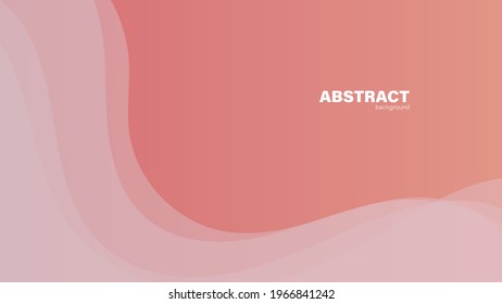 Resumen de forma de fluido rosa fondo moderno con espacio de copia, vector.