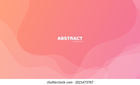 Abstrakte rosafarbene Flüssigkeit formen modernen Hintergrund mit Kopienraum, Vektorgrafik.