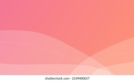 Abstract pink fluid shape modern background with copy space, vector.