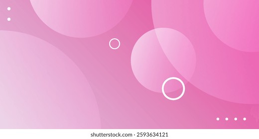 Abstract pink fluid shape modern background. Circle shapes composition. for presentation design. Vermilion base for website, print, base for banners, wallpapers, business cards, brochure
