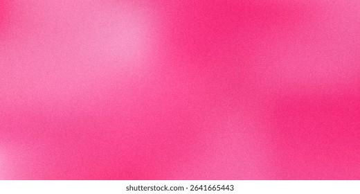 Abstract pink fuchsia grainy gradient background eps10