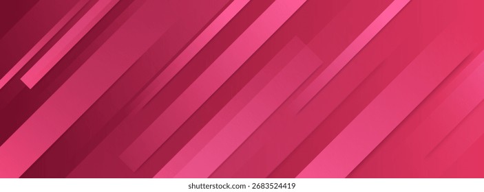 Fundo geométrico rosa abstrato com linhas diagonais