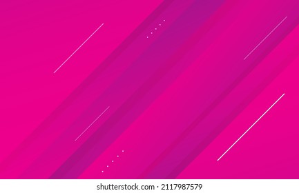 Abstract pink geometric background. Dynamic shapes composition. Vector illustration