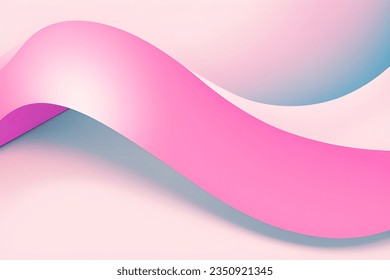 Abstrakter rosafarbener geometrischer Hintergrund. Dynamische Formen-Zusammensetzung. Vektorgrafik.