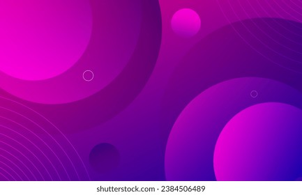 Abstract pink geometric background. Dynamic shapes composition. Eps10 vector