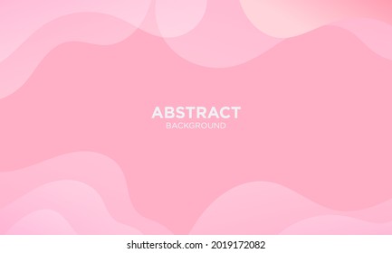 Abstract Pink geometric background. Modern background design. Liquid color. Fluid shapes composition. Fit for presentation design. website, basis for banners, wallpapers, brochure, posters