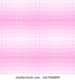 Abstract pink geometric laser grid seamless pattern. Geometric futuristic digital vector wallpaper.	