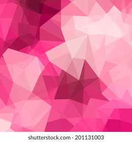 Abstract pink geometrical background - Vector