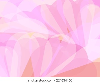 Abstract pink geometrical background. vector