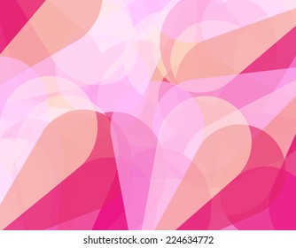 Abstract pink geometrical background. vector