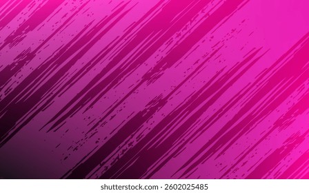 Abstract pink gradient backdrop with dynamic linear grunge textures for modern graphic design and artistic presentations, suitable for digital artwork, emphasizing vibrant color transitions