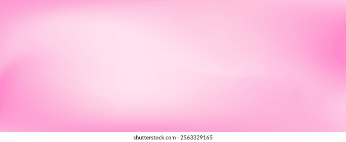 Abstract pink gradient backgound. Candy pink color soft texture backdrop. Elegant Valentine's day bg. Smooth pastel purple banner template. Love wallpaper. Japanese spring sakura illustration
