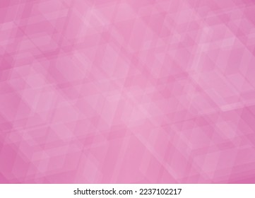 Abstract pink gradient background with ambient geometric shapes vector. Blurred shining magenta light modern wallpaper for decorative illustration, desktop, cover, contents, books, presentation, etc.