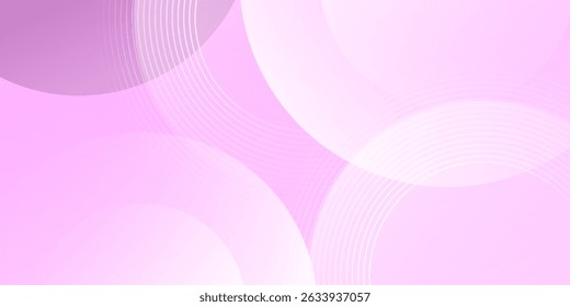 Abstractas fondo de gradiente rosa con círculos. Ilustración vectorial. Eps 10