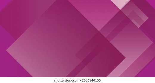 Abstract pink gradient background. Modern blue abstract rectangular box lines for presentation, banner and brocure design.