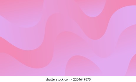 abstract pink gradient color background with wavy pattern for modern graphic design element