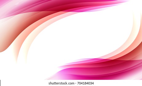 Abstract Pink gradient curve background