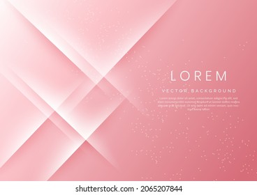 Abstract pink gradient diagonal background with copy space for text. You can use for ad, poster, template, business presentation. Vector illustration