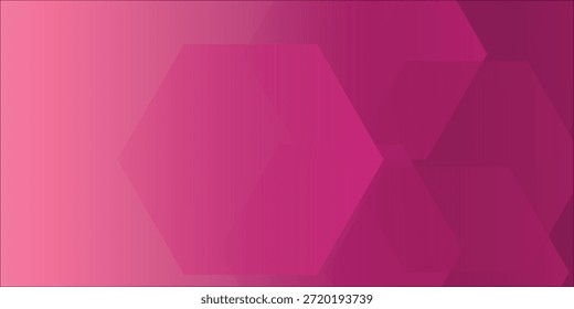 Gradiente rosa Abstractas con Formas hexagonales, fondo geométrico moderno para proyectos de diseño eps10
