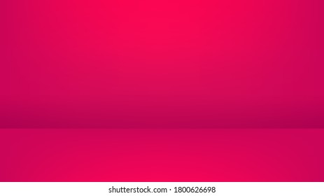 Abstract pink and gradient light background with studio backdrops. product display with copy space for display of content design.Banner for advertise product.