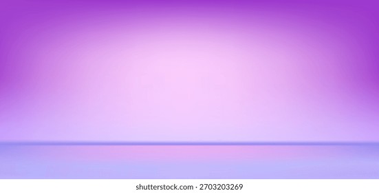 Fundo de pódio de gradiente rosa abstrato, fundo de estúdio vazio mínimo 3D, cena limpa para modelo de maquete de apresentação do produto.