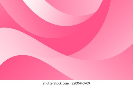 Abstract Pink Gradient Simple Wave Background Effect Design