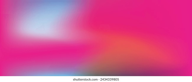 Abstract pink gradient vector modern banner