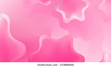 Abstract Pink Graphic Background