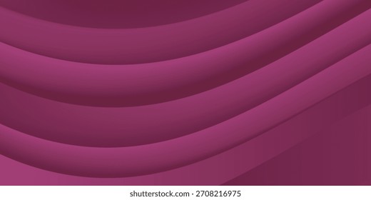 Plantilla de fondo de patrón de Anuncio de papercut 3D de Diseño gráfico rosa abstracto. fondo rosa con líneas. Fondo de corte de papel Abstractas. Anuncio Horizontal, folleto, cartel.